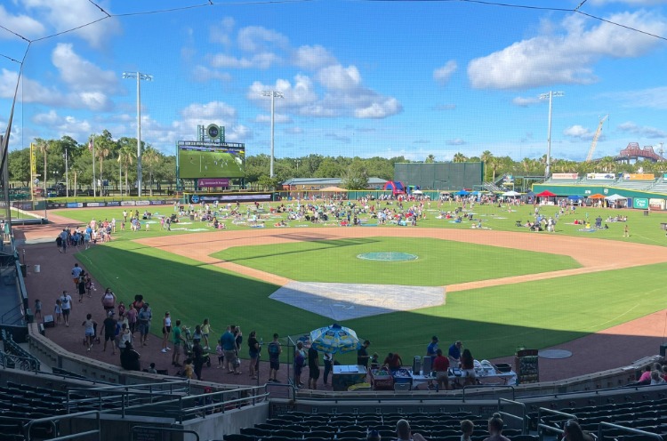 Explore 121 Financial Ballpark, home of the Jacksonville Jumbo Shrimp